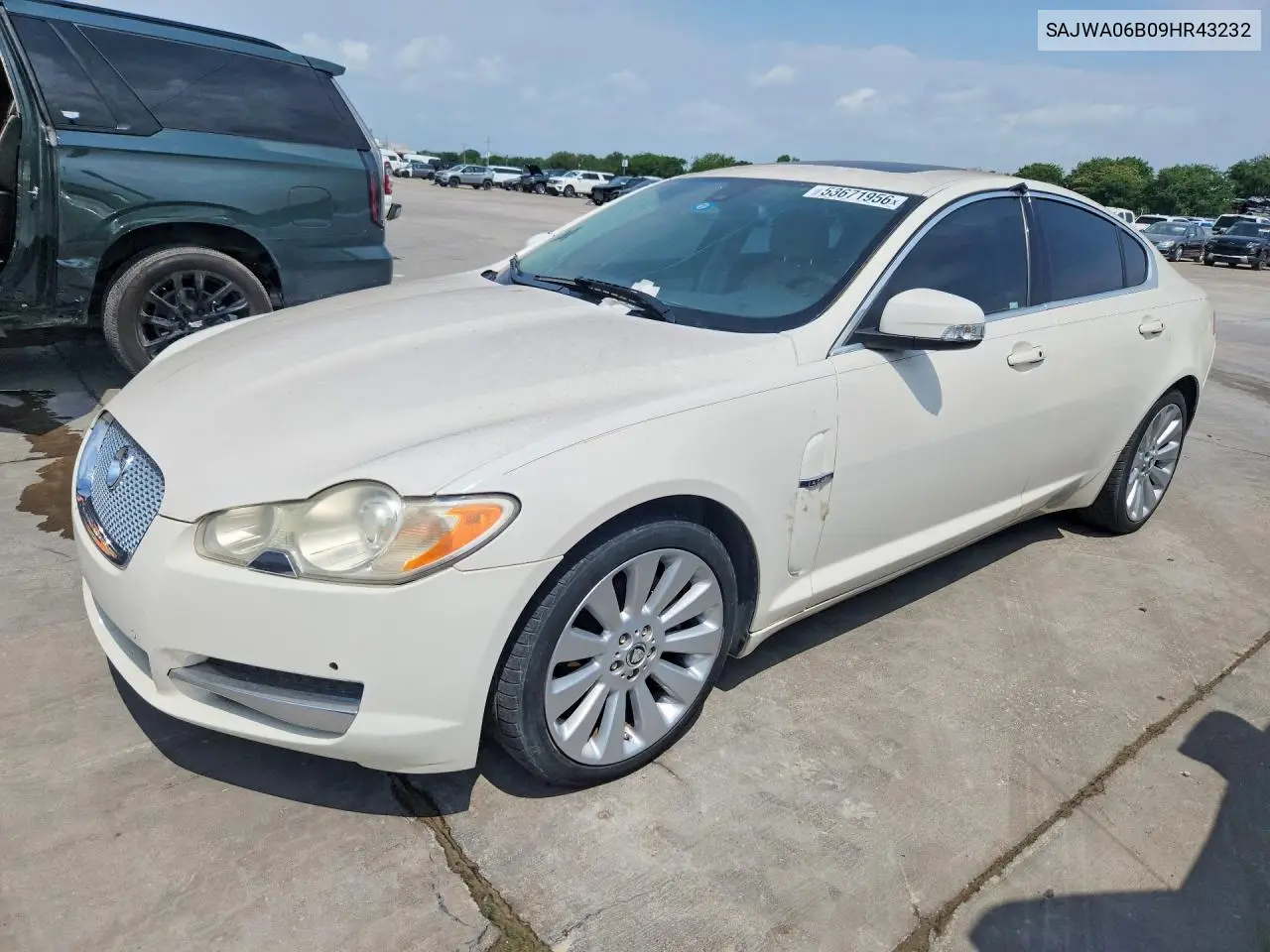 2009 Jaguar Xf Premium Luxury VIN: SAJWA06B09HR43232 Lot: 53671956