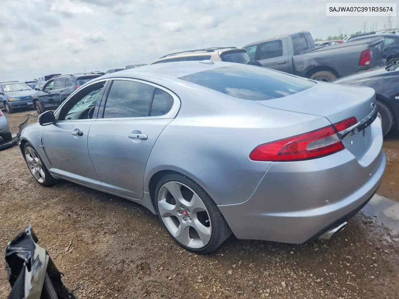 2009 Jaguar Xf Supercharged VIN: SAJWA07C391R35674 Lot: 56445556