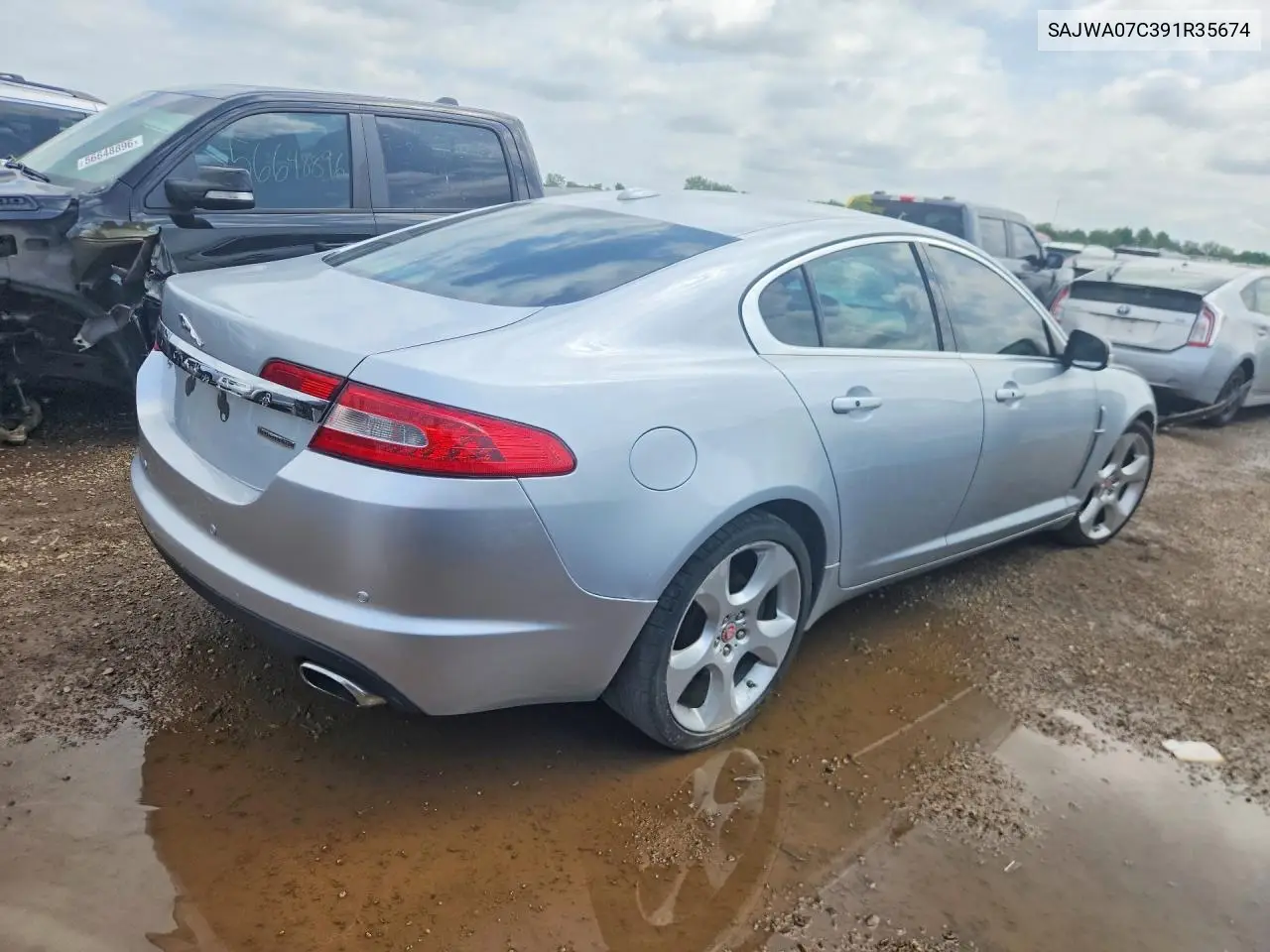 2009 Jaguar Xf Supercharged VIN: SAJWA07C391R35674 Lot: 56445556