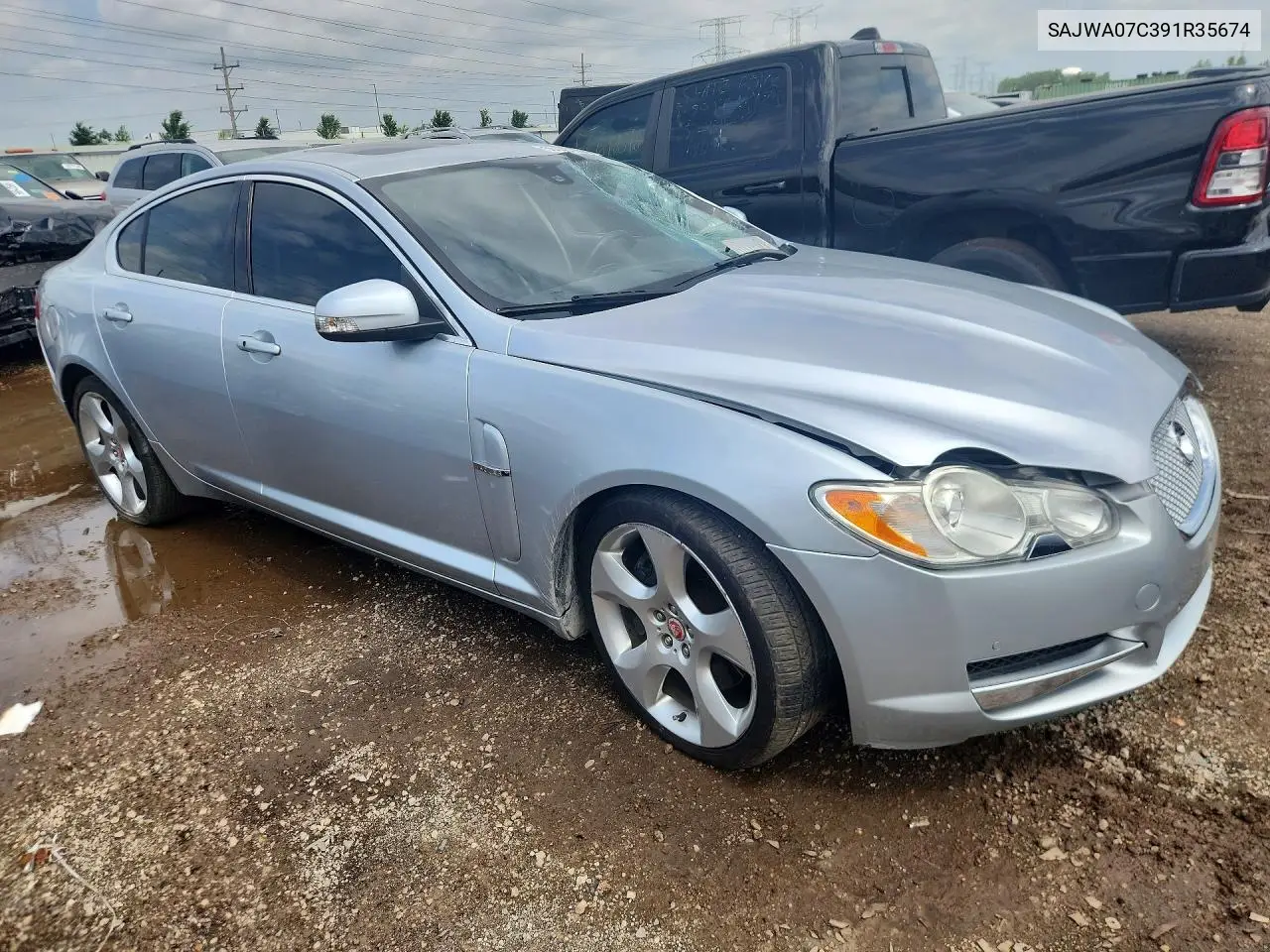 2009 Jaguar Xf Supercharged VIN: SAJWA07C391R35674 Lot: 56445556