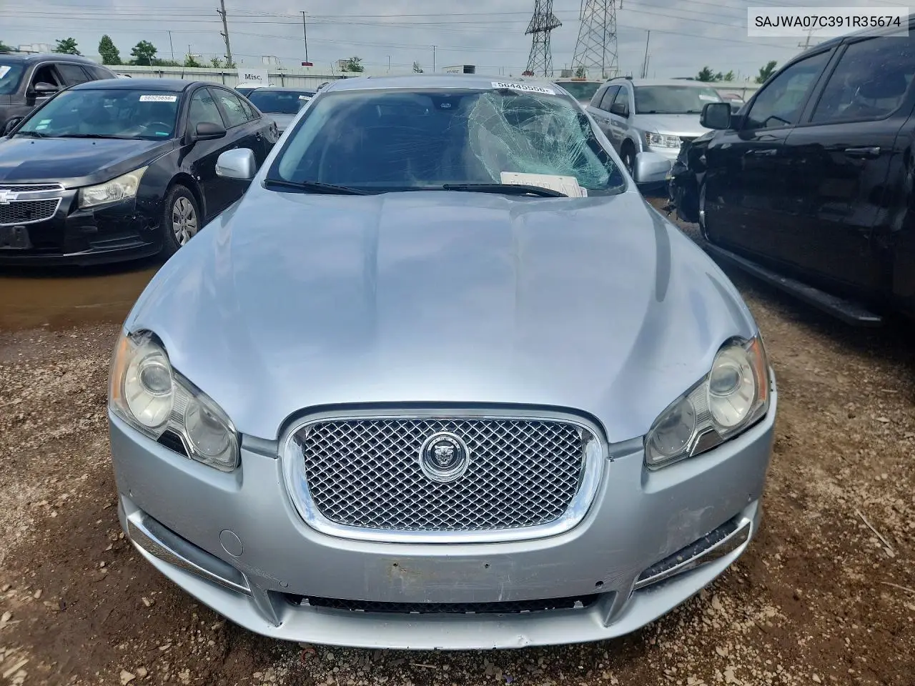 2009 Jaguar Xf Supercharged VIN: SAJWA07C391R35674 Lot: 56445556