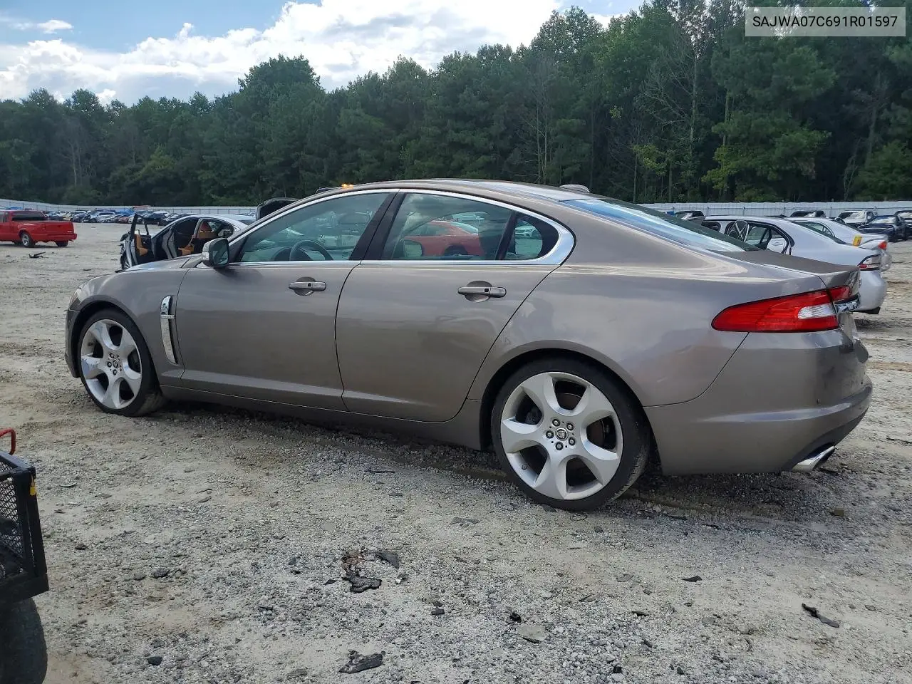 2009 Jaguar Xf Supercharged VIN: SAJWA07C691R01597 Lot: 61409696