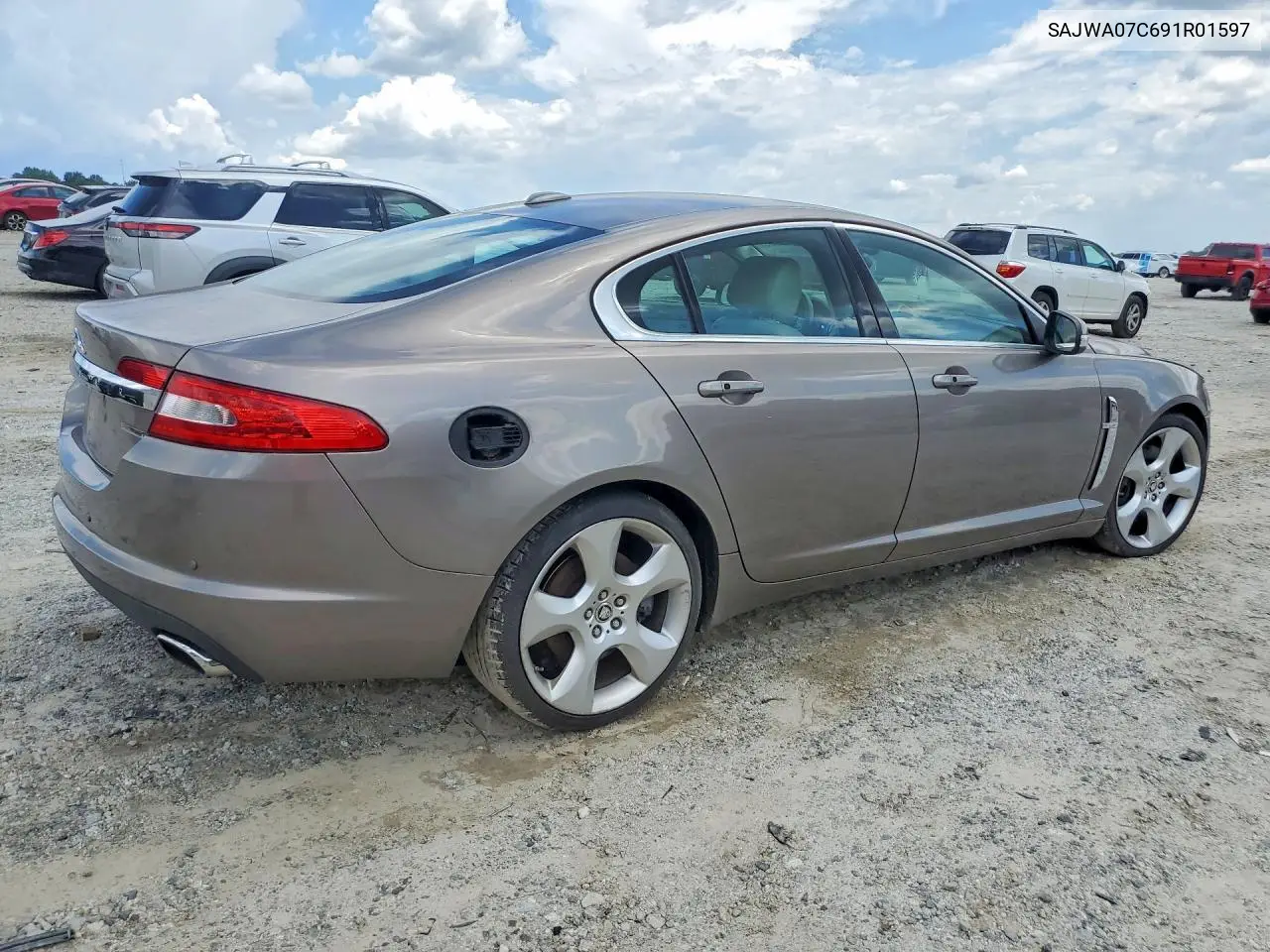 2009 Jaguar Xf Supercharged VIN: SAJWA07C691R01597 Lot: 61409696