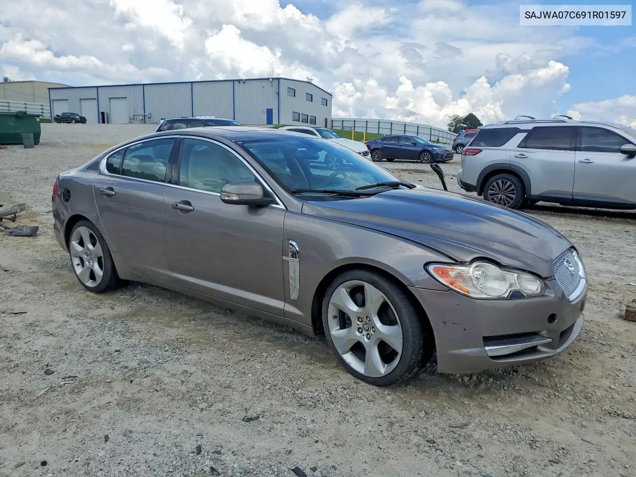 2009 Jaguar Xf Supercharged VIN: SAJWA07C691R01597 Lot: 61409696
