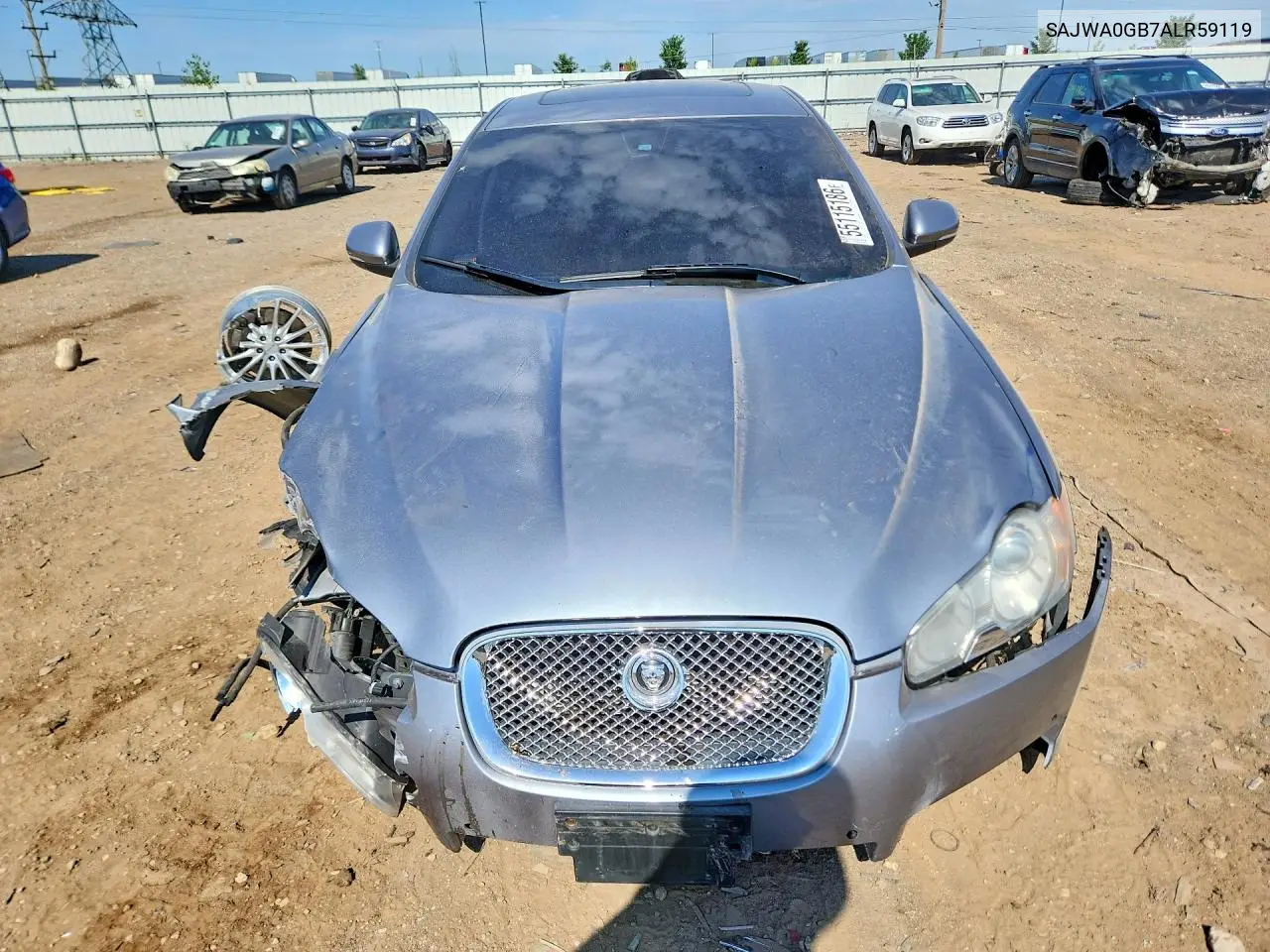 2010 Jaguar Xf Premium VIN: SAJWA0GB7ALR59119 Lot: 55115186