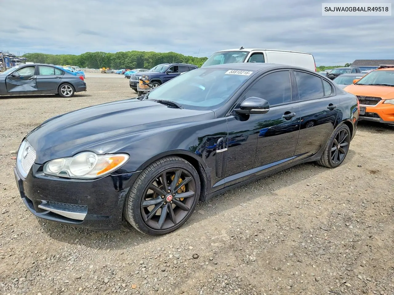 2010 Jaguar Xf Premium VIN: SAJWA0GB4ALR49518 Lot: 58810216