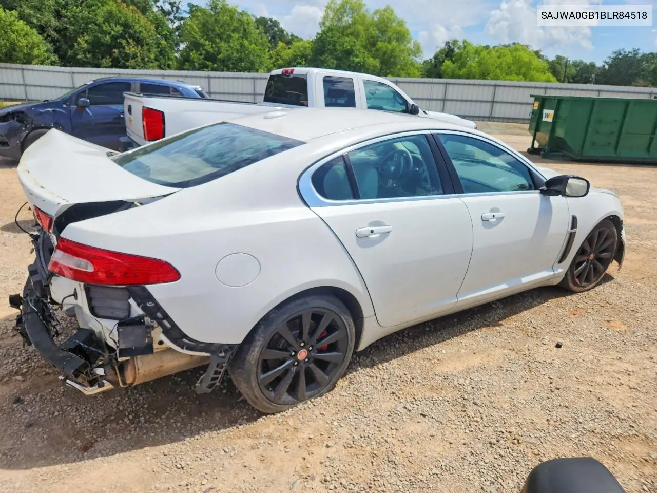 2011 Jaguar Xf Premium VIN: SAJWA0GB1BLR84518 Lot: 56658816
