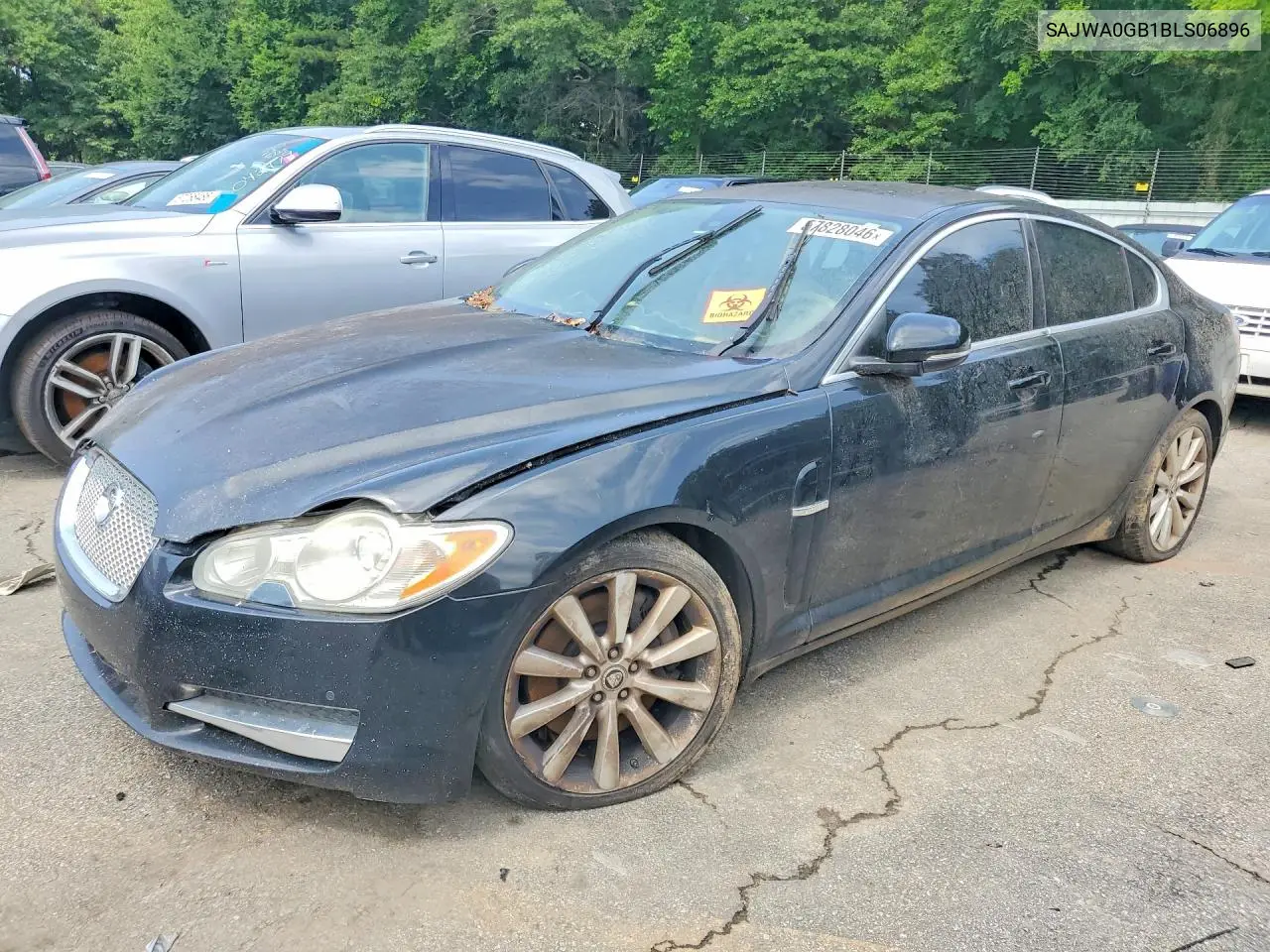 2011 Jaguar Xf Premium VIN: SAJWA0GB1BLS06896 Lot: 57828046