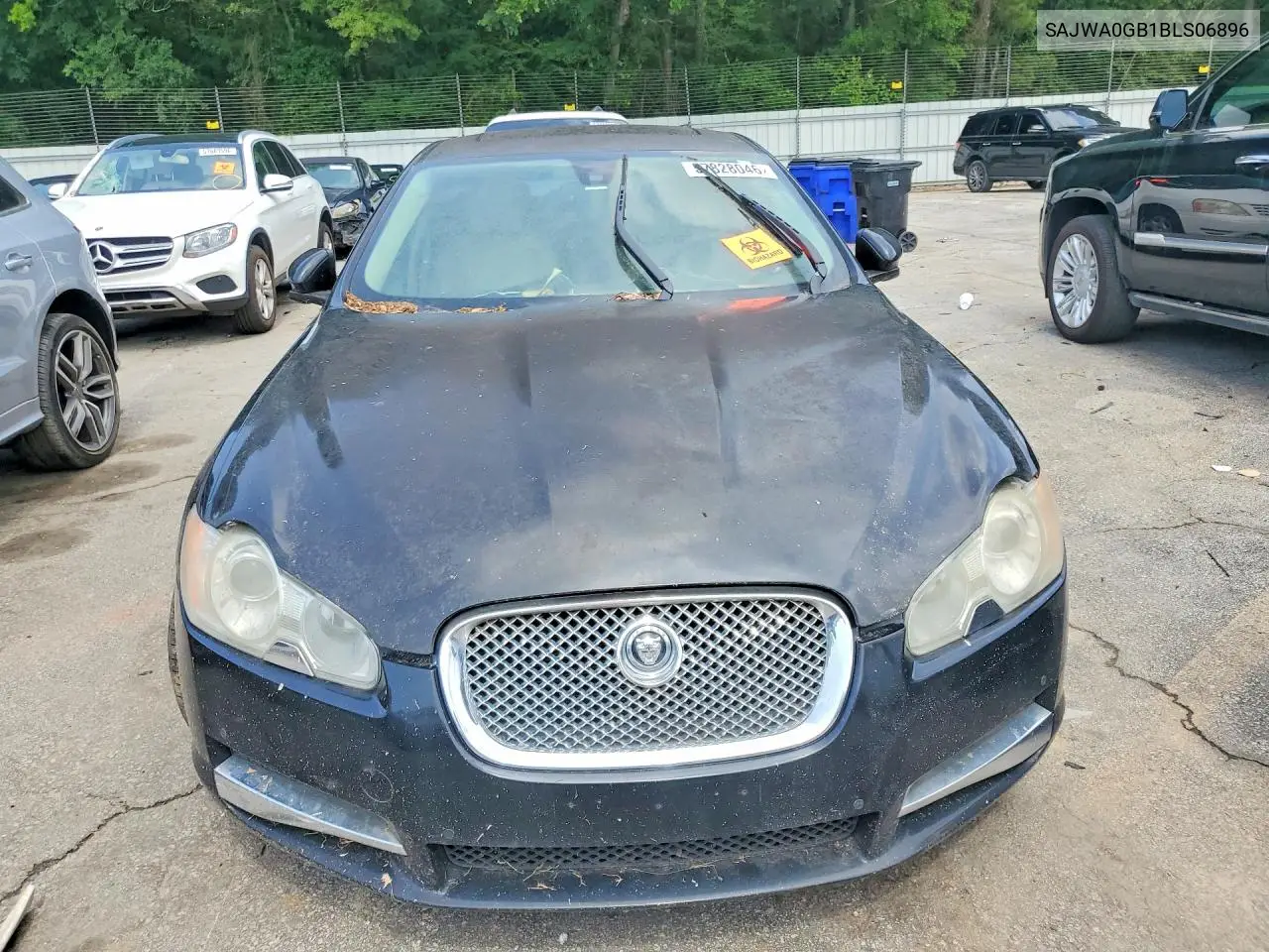 2011 Jaguar Xf Premium VIN: SAJWA0GB1BLS06896 Lot: 57828046