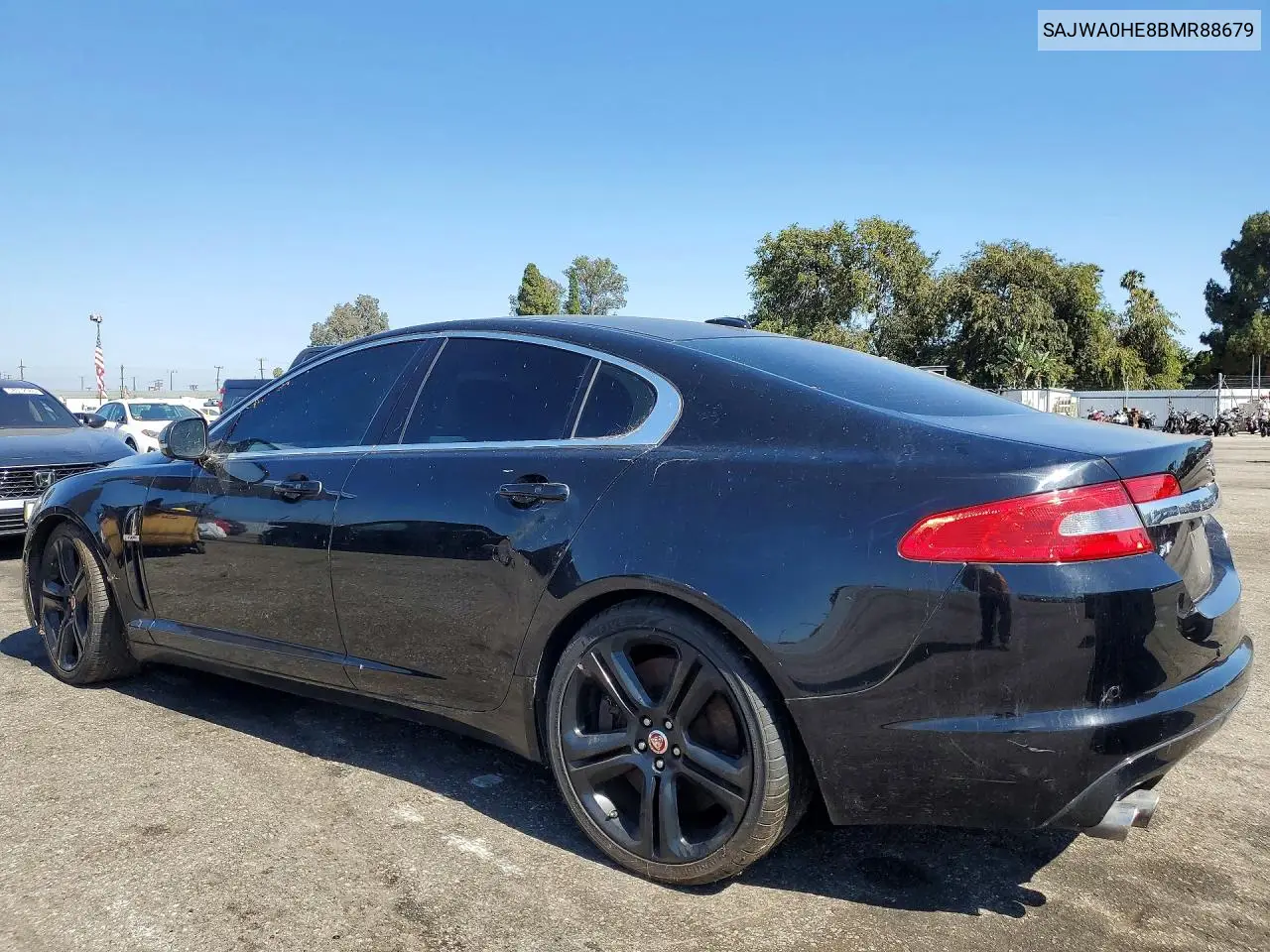 2011 Jaguar Xf Supercharged VIN: SAJWA0HE8BMR88679 Lot: 58475336