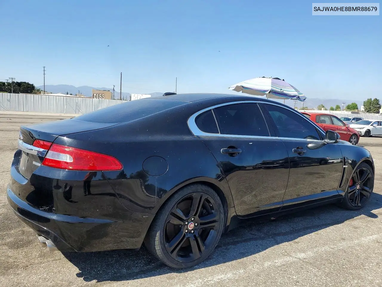 2011 Jaguar Xf Supercharged VIN: SAJWA0HE8BMR88679 Lot: 58475336