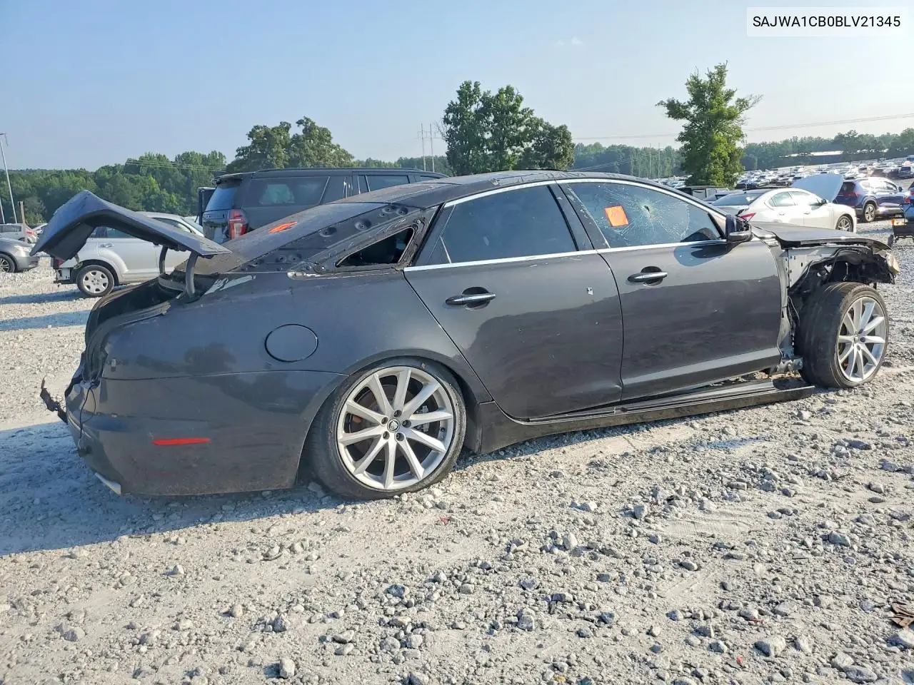 2011 Jaguar Xf VIN: SAJWA1CB0BLV21345 Lot: 59382116