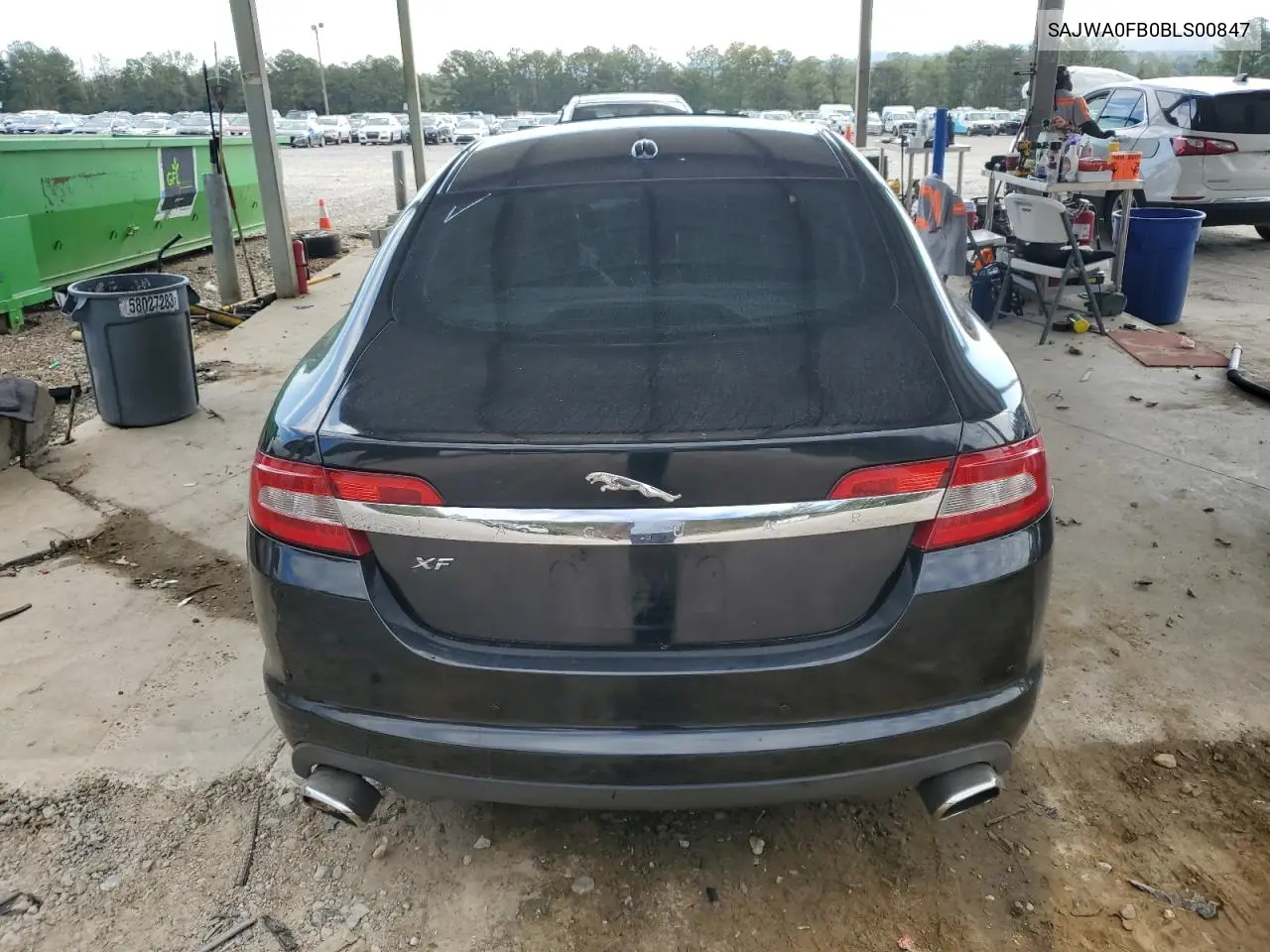 SAJWA0FB0BLS00847 2011 Jaguar Xf