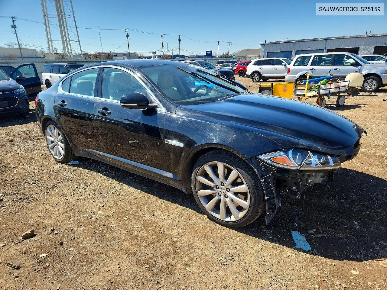 2012 Jaguar Xf VIN: SAJWA0FB3CLS25159 Lot: 47250996