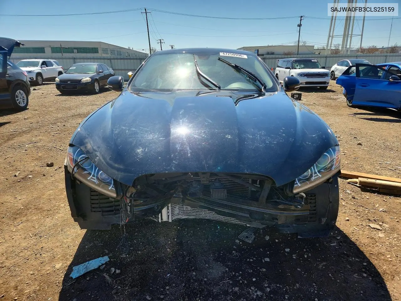 2012 Jaguar Xf VIN: SAJWA0FB3CLS25159 Lot: 47250996