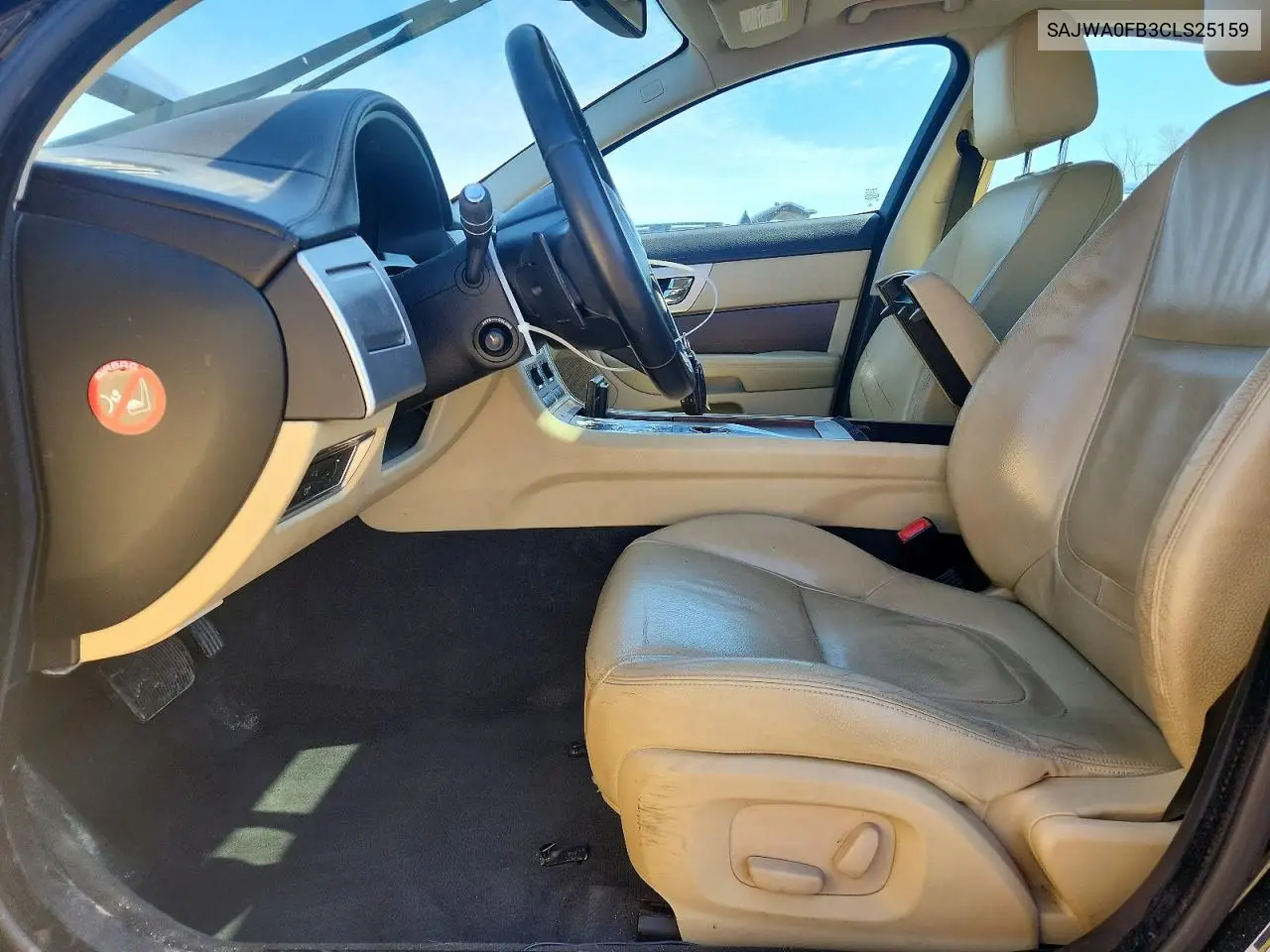 2012 Jaguar Xf VIN: SAJWA0FB3CLS25159 Lot: 47250996