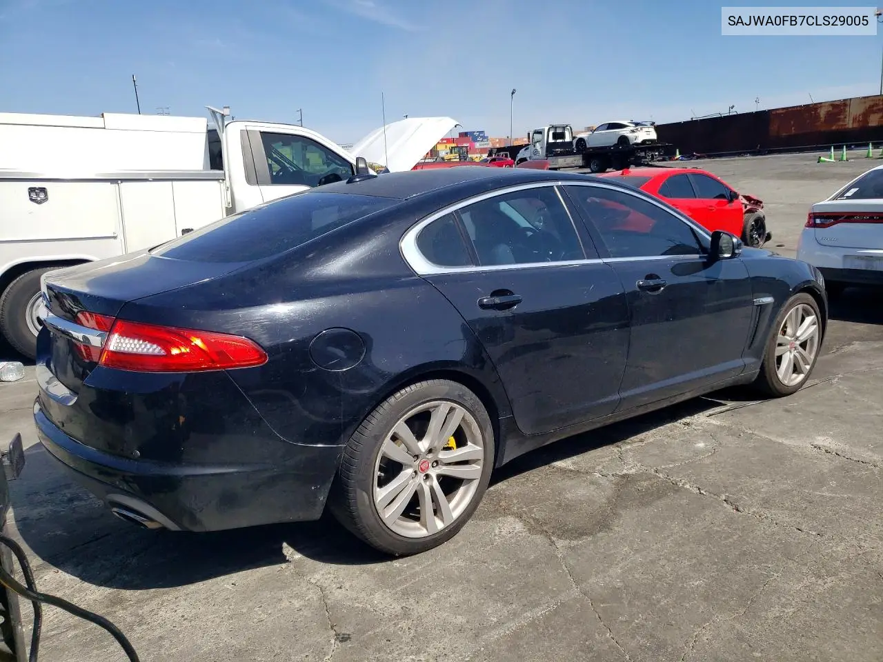 2012 Jaguar Xf VIN: SAJWA0FB7CLS29005 Lot: 52011896
