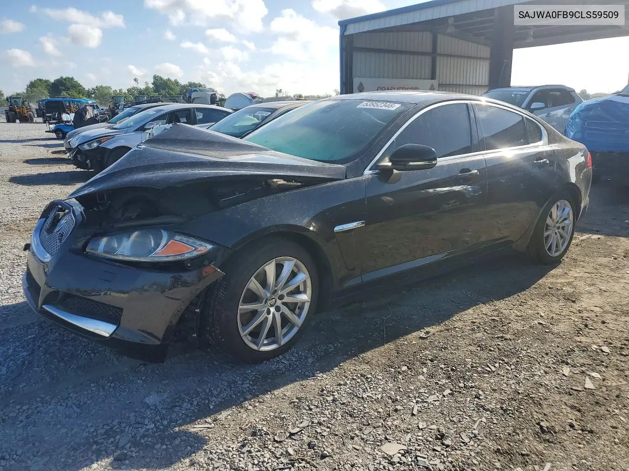 2012 Jaguar Xf VIN: SAJWA0FB9CLS59509 Lot: 53952346