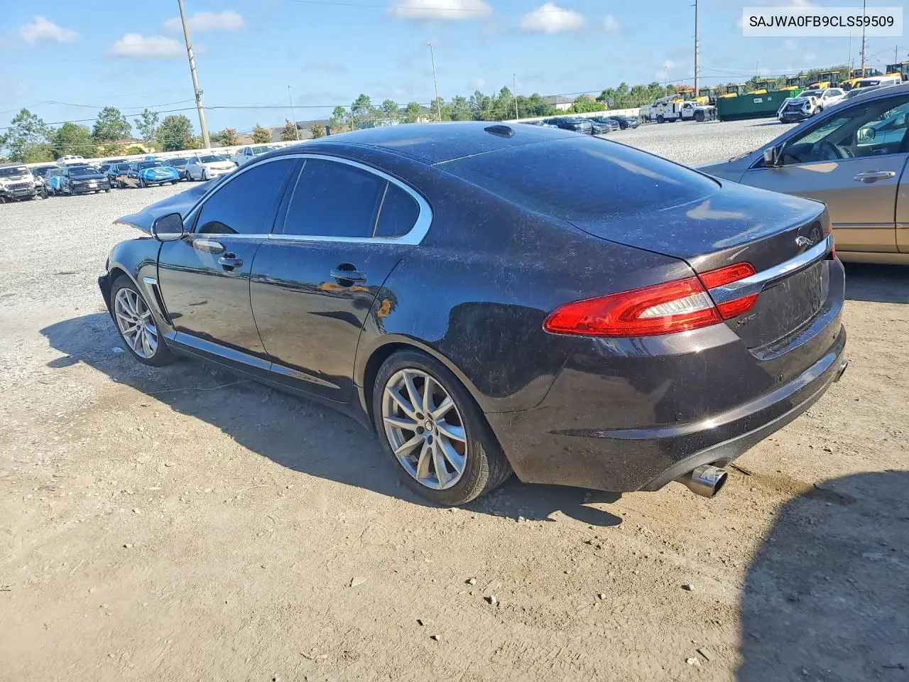 2012 Jaguar Xf VIN: SAJWA0FB9CLS59509 Lot: 53952346