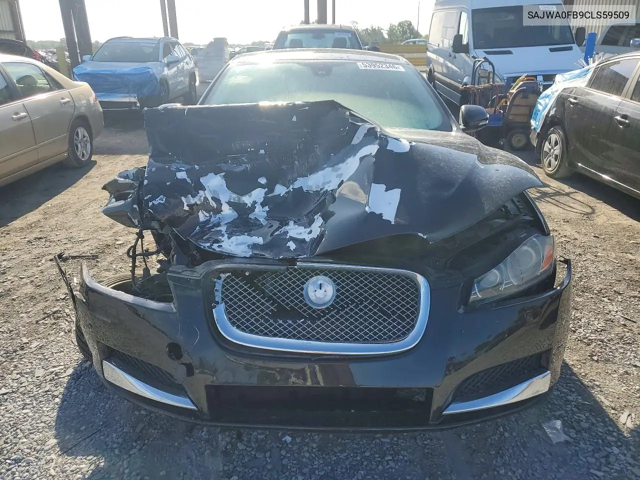 2012 Jaguar Xf VIN: SAJWA0FB9CLS59509 Lot: 53952346