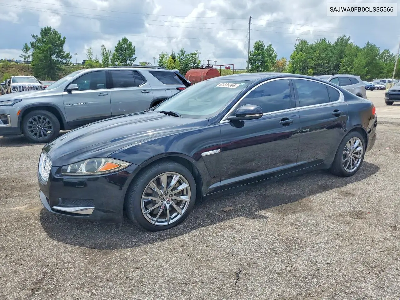 2012 Jaguar Xf VIN: SAJWA0FB0CLS35566 Lot: 61235396