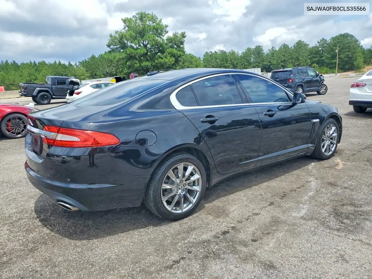 2012 Jaguar Xf VIN: SAJWA0FB0CLS35566 Lot: 61235396