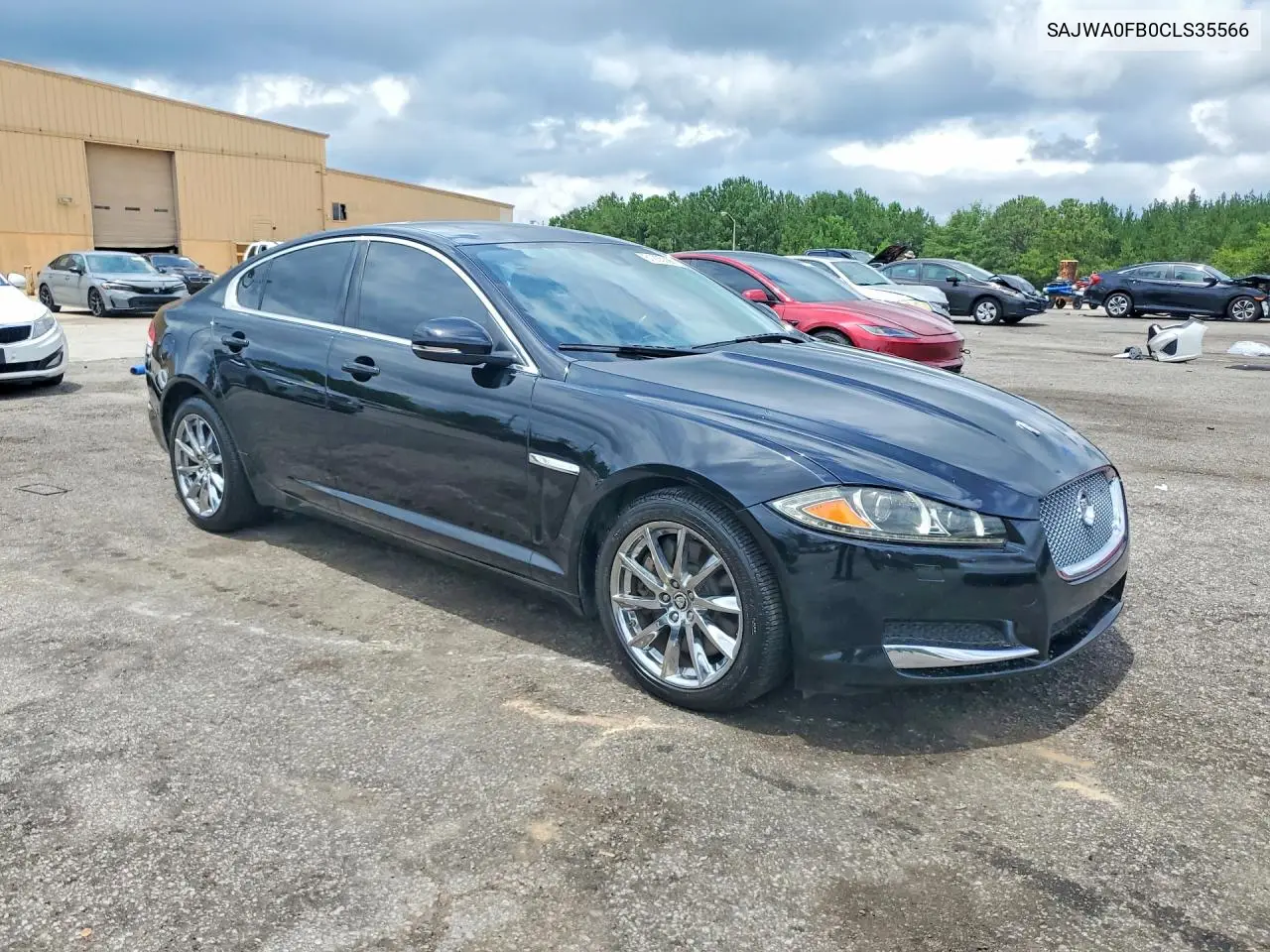 2012 Jaguar Xf VIN: SAJWA0FB0CLS35566 Lot: 61235396