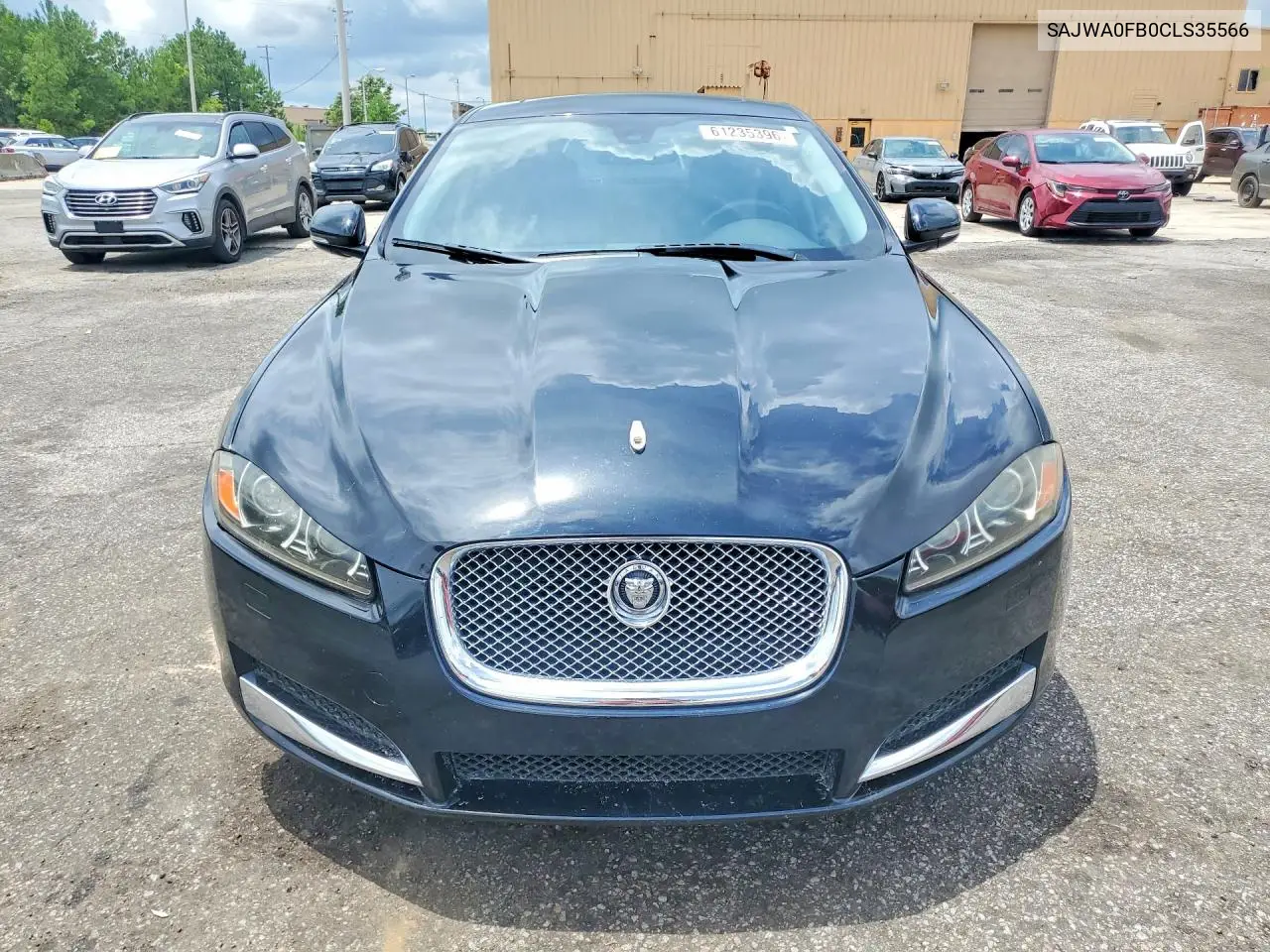 2012 Jaguar Xf VIN: SAJWA0FB0CLS35566 Lot: 61235396