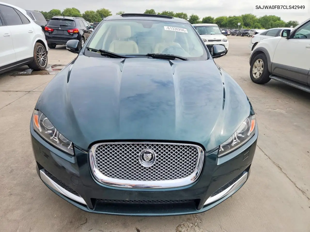2012 Jaguar Xf VIN: SAJWA0FB7CLS42949 Lot: 61330206