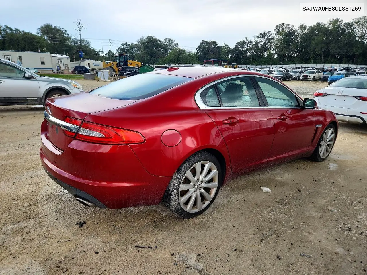 2012 Jaguar Xf VIN: SAJWA0FB8CLS51269 Lot: 61996336