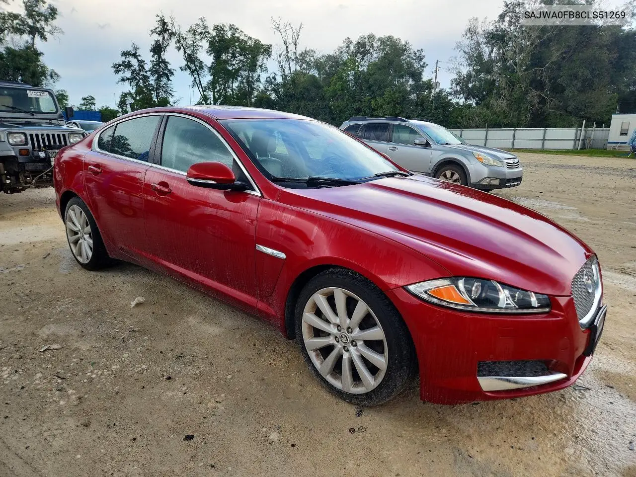 2012 Jaguar Xf VIN: SAJWA0FB8CLS51269 Lot: 61996336