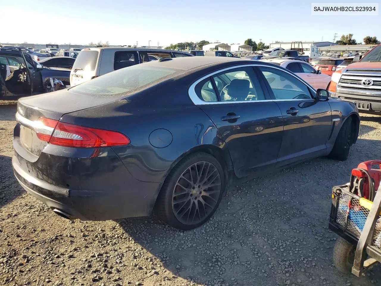 2012 Jaguar Xf Portfolio VIN: SAJWA0HB2CLS23934 Lot: 75647945