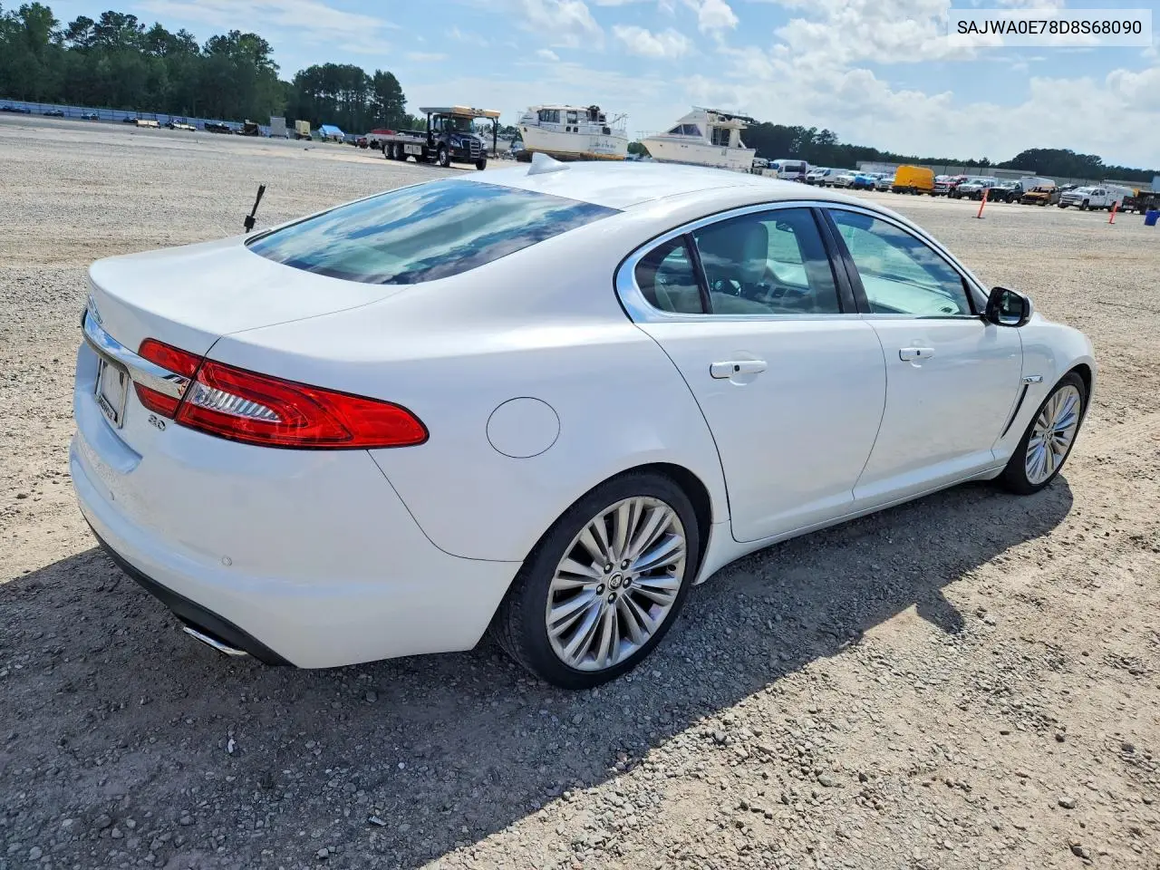 2013 Jaguar Xf VIN: SAJWA0E78D8S68090 Lot: 56991576