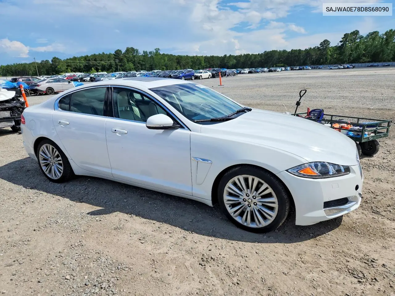 2013 Jaguar Xf VIN: SAJWA0E78D8S68090 Lot: 56991576