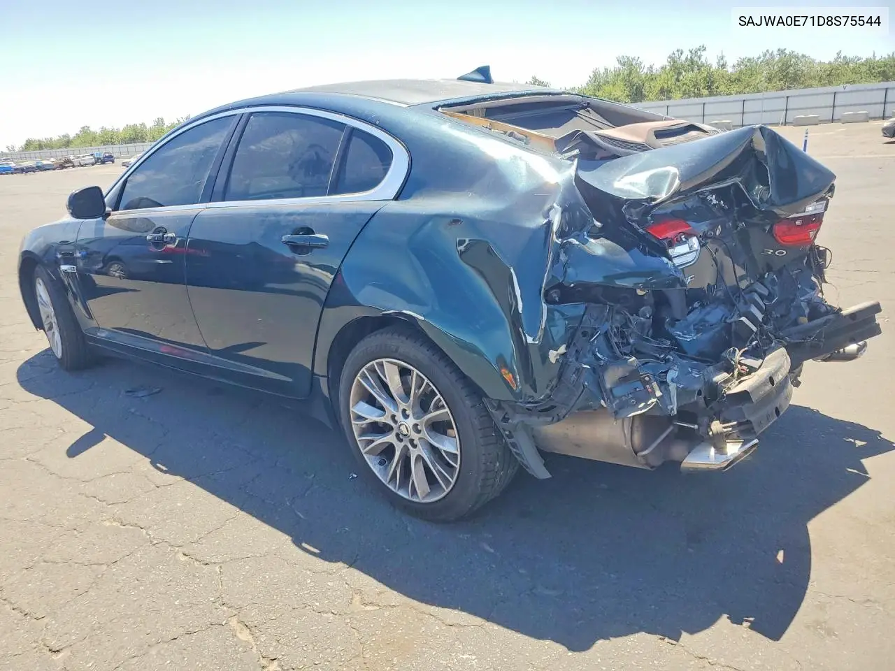 2013 Jaguar Xf VIN: SAJWA0E71D8S75544 Lot: 61863966