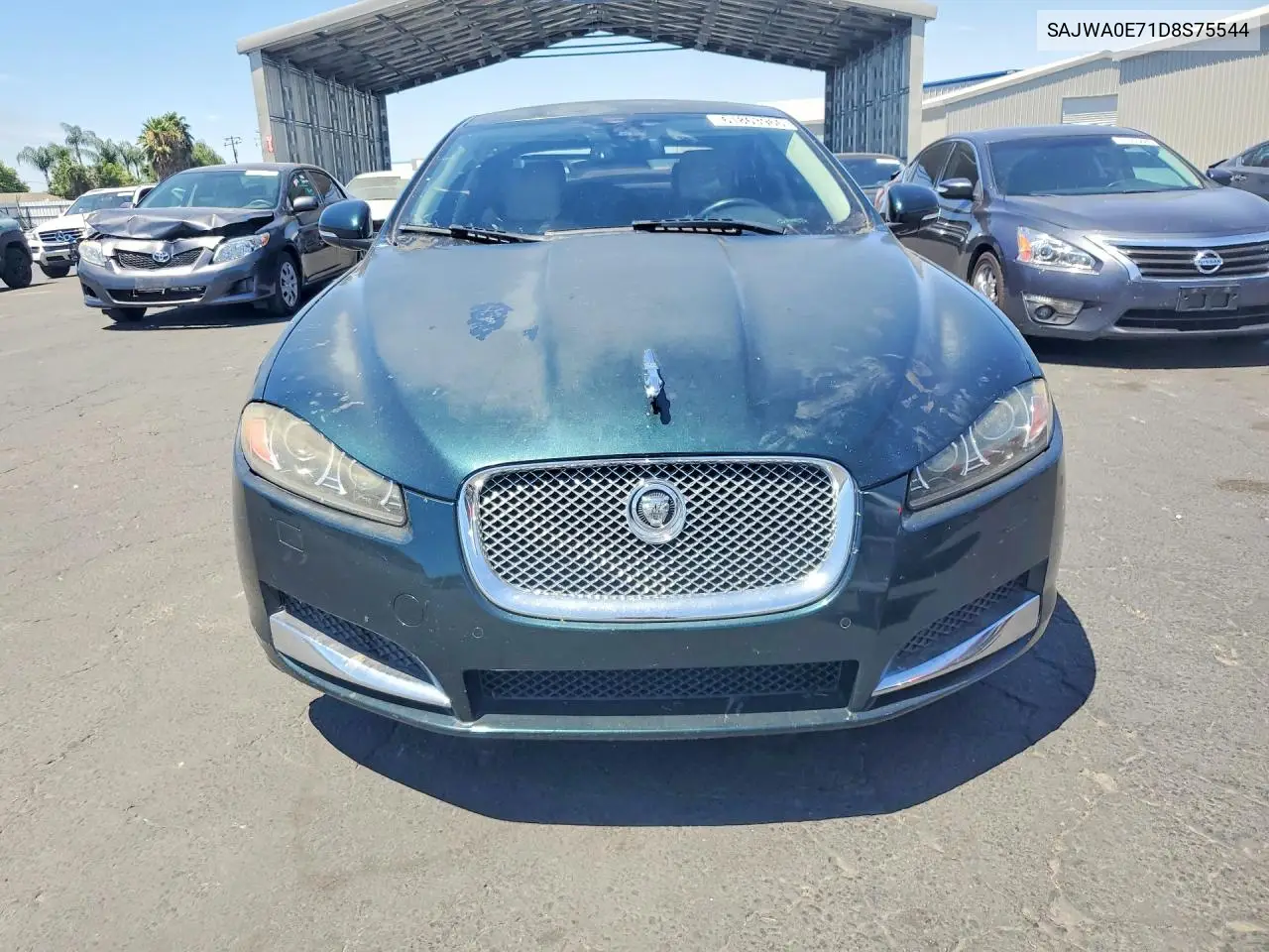 2013 Jaguar Xf VIN: SAJWA0E71D8S75544 Lot: 61863966