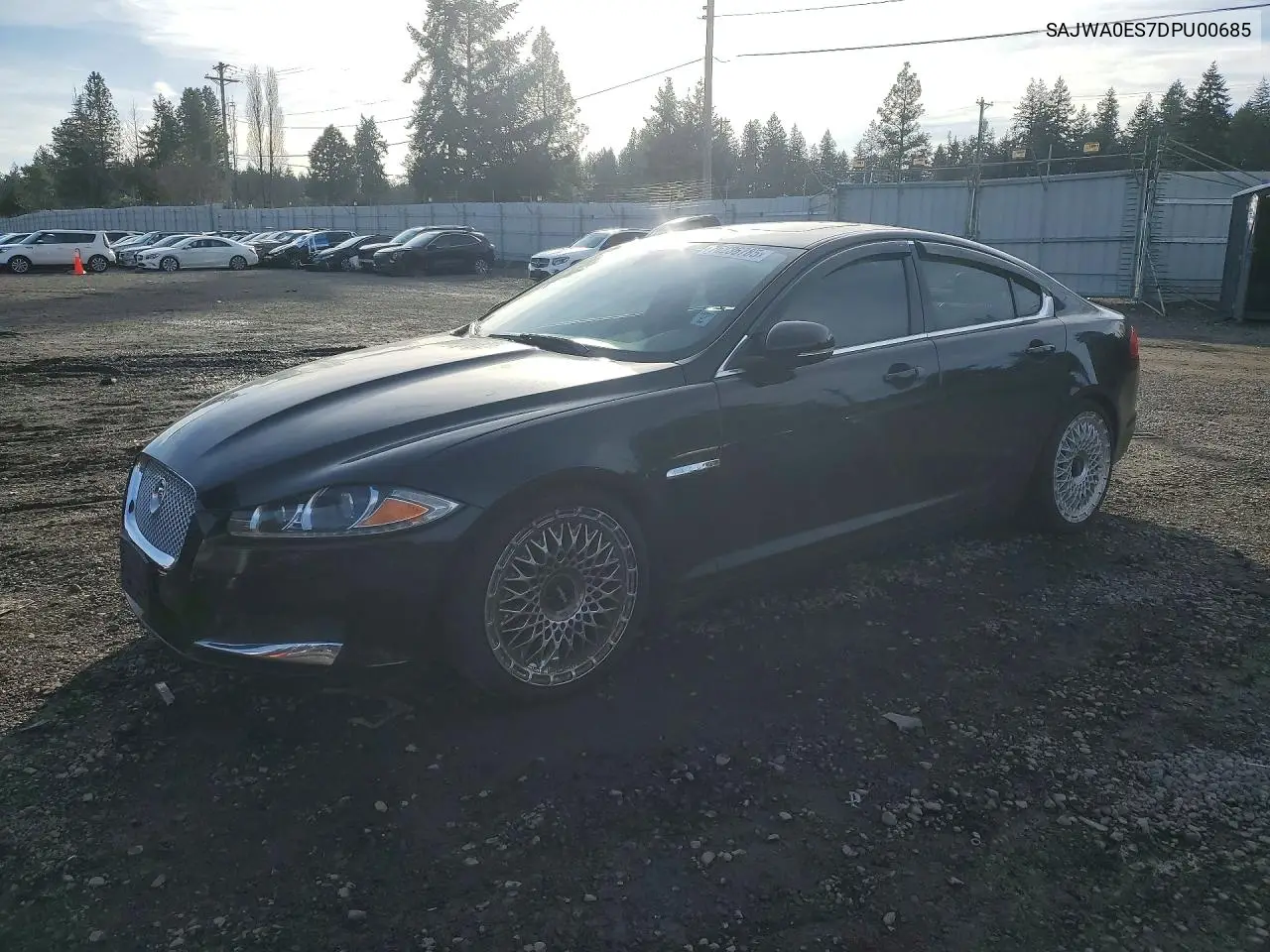 2013 Jaguar Xf VIN: SAJWA0ES7DPU00685 Lot: 76236785