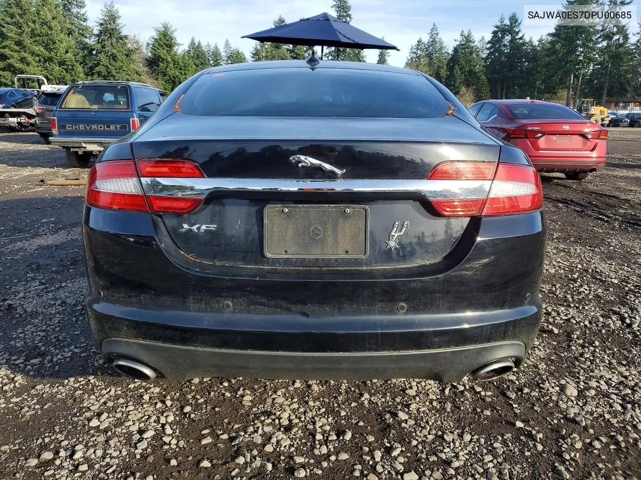 2013 Jaguar Xf VIN: SAJWA0ES7DPU00685 Lot: 76236785