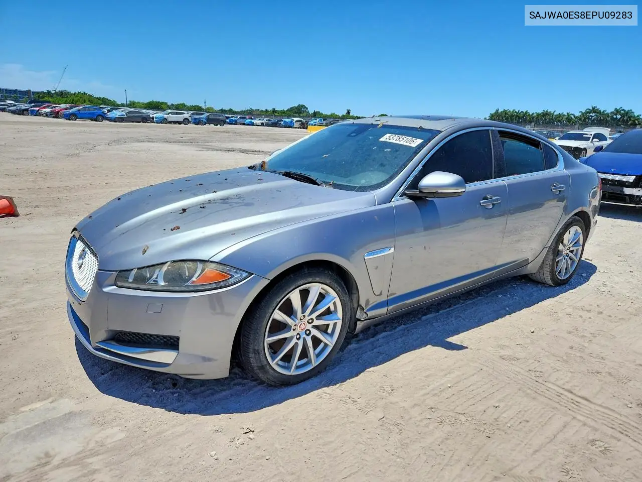 2014 Jaguar Xf VIN: SAJWA0ES8EPU09283 Lot: 53785106