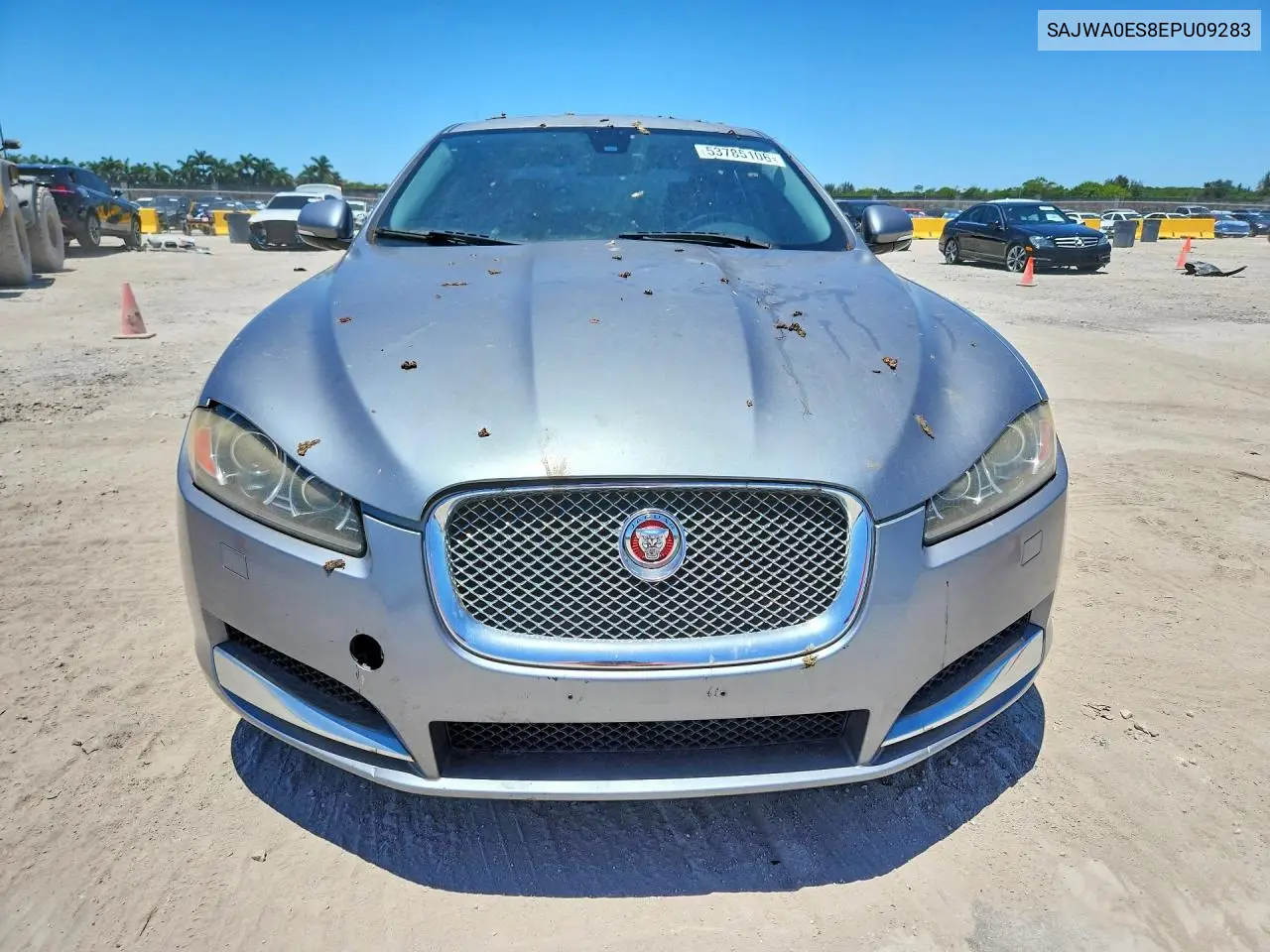2014 Jaguar Xf VIN: SAJWA0ES8EPU09283 Lot: 53785106