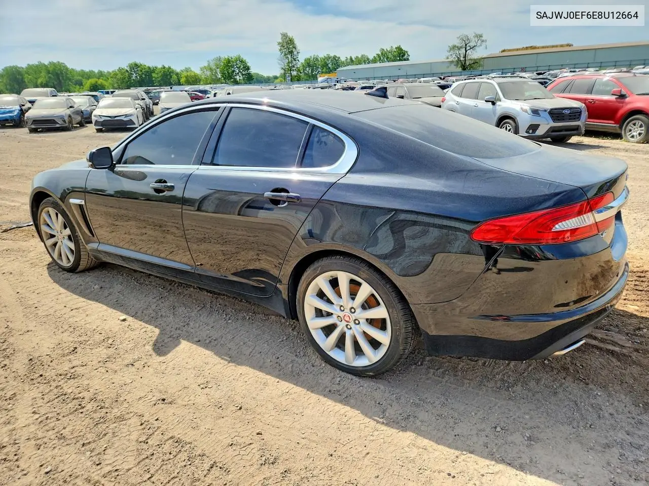 2014 Jaguar Xf VIN: SAJWJ0EF6E8U12664 Lot: 55650246