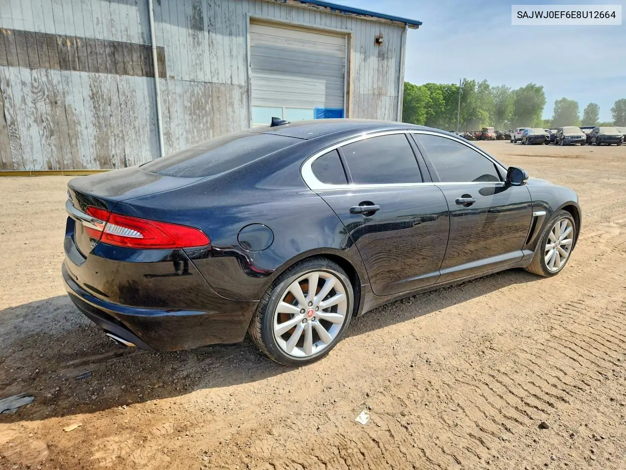 2014 Jaguar Xf VIN: SAJWJ0EF6E8U12664 Lot: 55650246