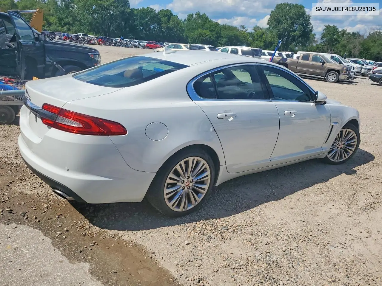 2014 Jaguar Xf VIN: SAJWJ0EF4E8U28135 Lot: 58631076