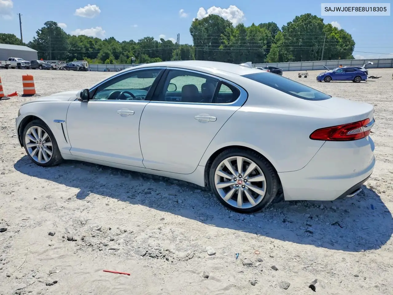 2014 Jaguar Xf VIN: SAJWJ0EF8E8U18305 Lot: 59170986