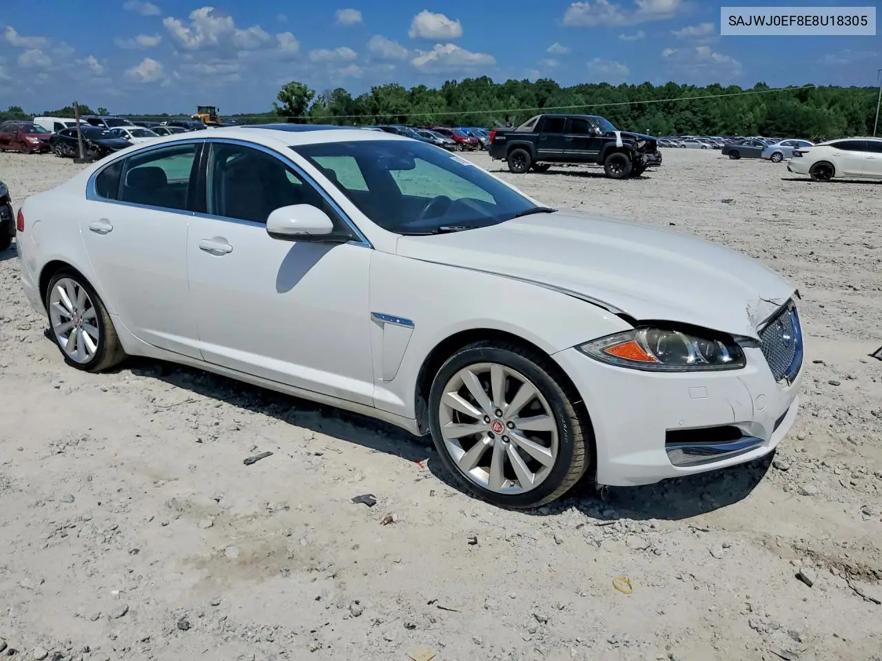 2014 Jaguar Xf VIN: SAJWJ0EF8E8U18305 Lot: 59170986