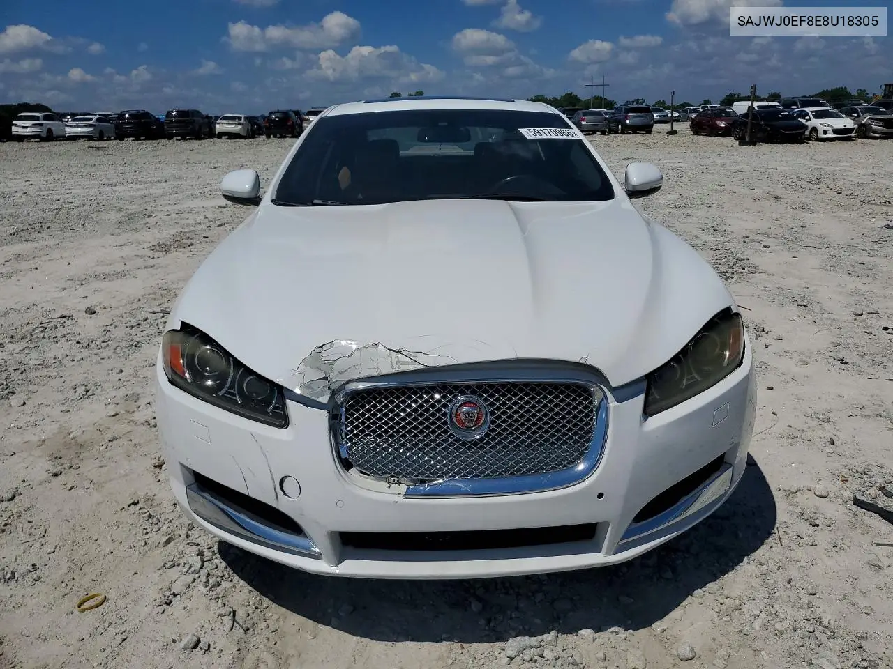 2014 Jaguar Xf VIN: SAJWJ0EF8E8U18305 Lot: 59170986
