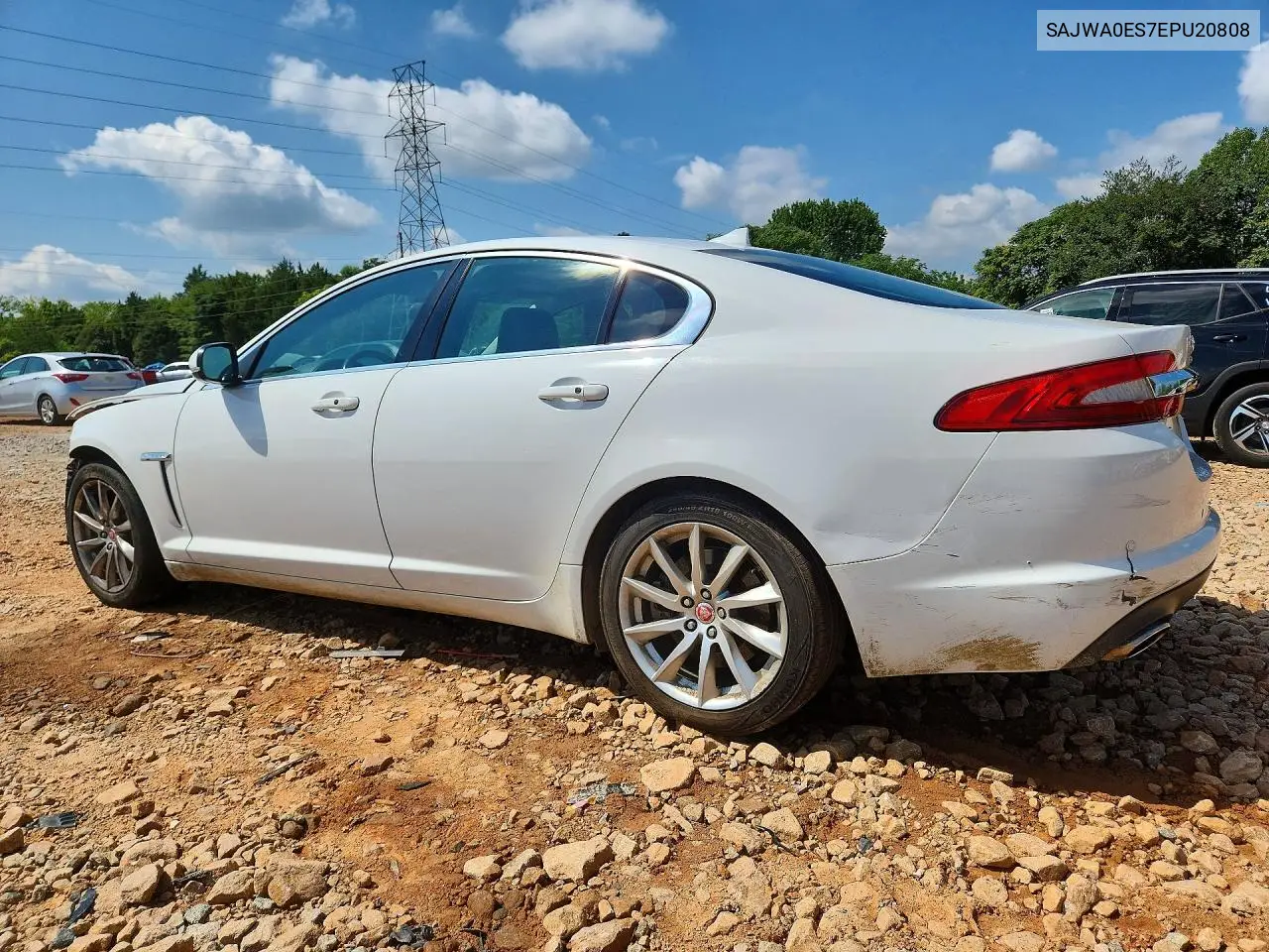2014 Jaguar Xf VIN: SAJWA0ES7EPU20808 Lot: 59951706