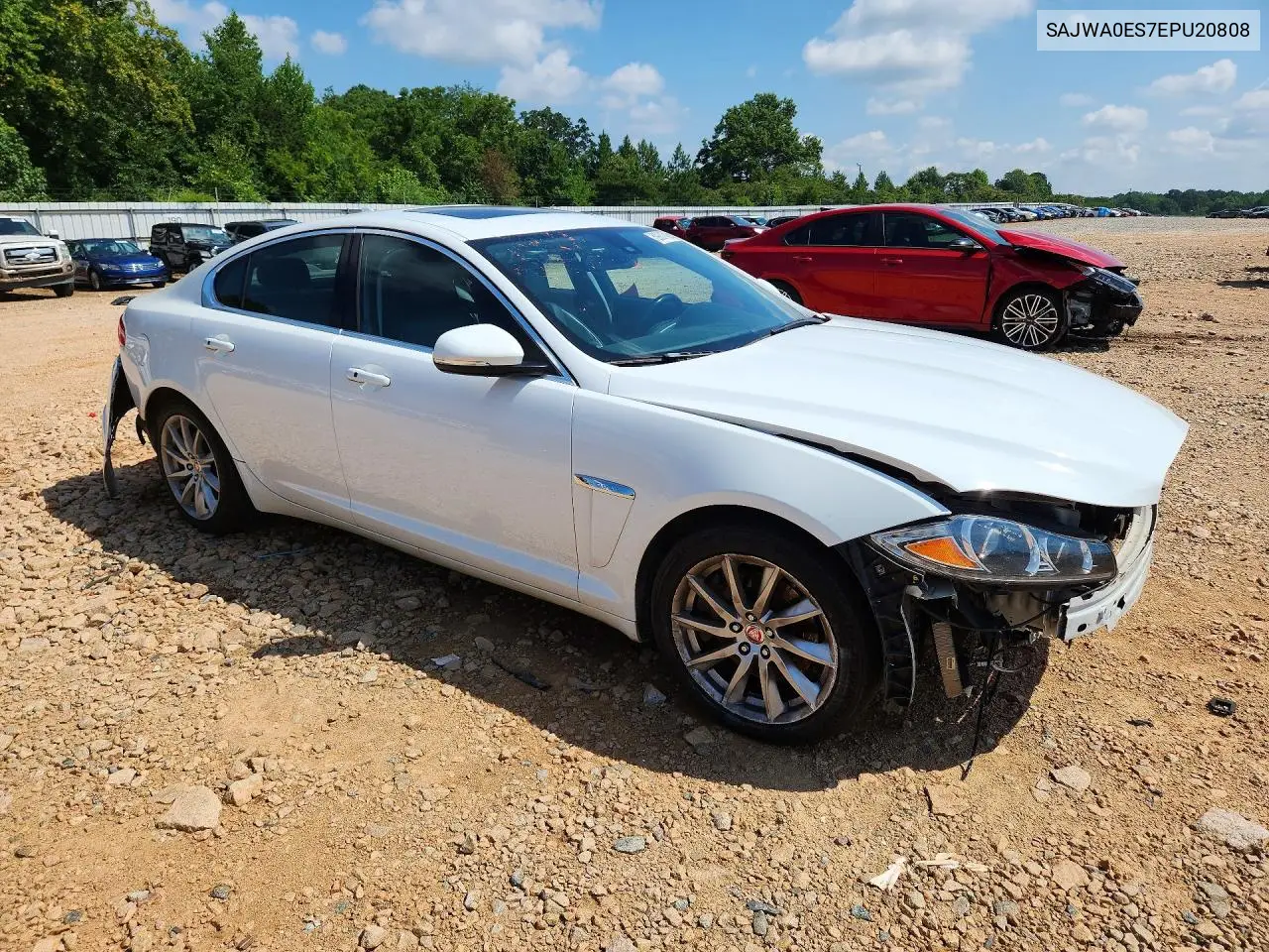 2014 Jaguar Xf VIN: SAJWA0ES7EPU20808 Lot: 59951706