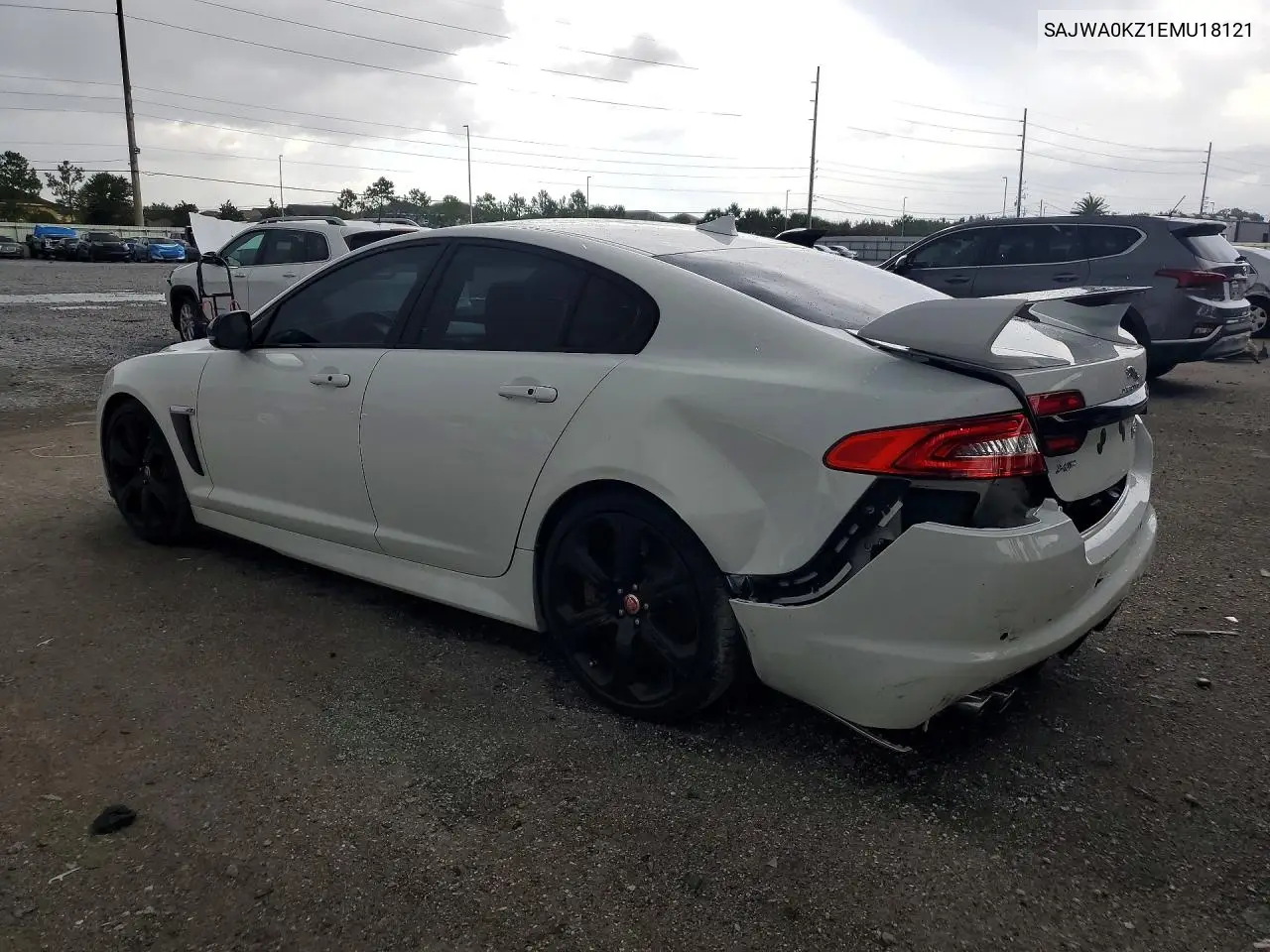2014 Jaguar Xf Rs VIN: SAJWA0KZ1EMU18121 Lot: 61678016