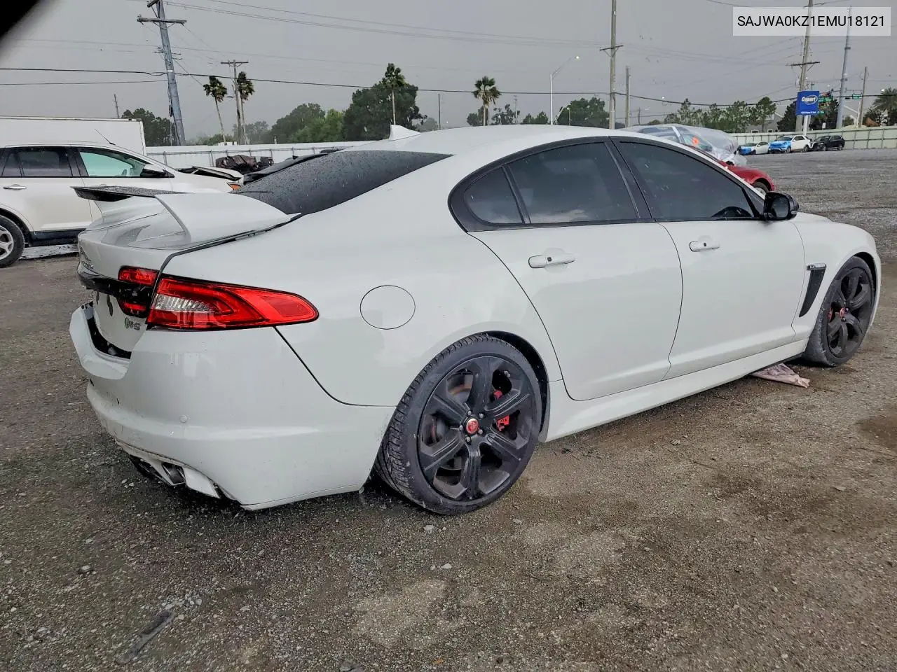 2014 Jaguar Xf Rs VIN: SAJWA0KZ1EMU18121 Lot: 61678016